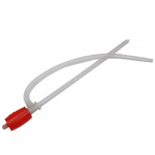 Hand Siphon Pump Hose Oil Water Fuel Liquids Transfer for Car Motorcyle Aquarium Fish Tan