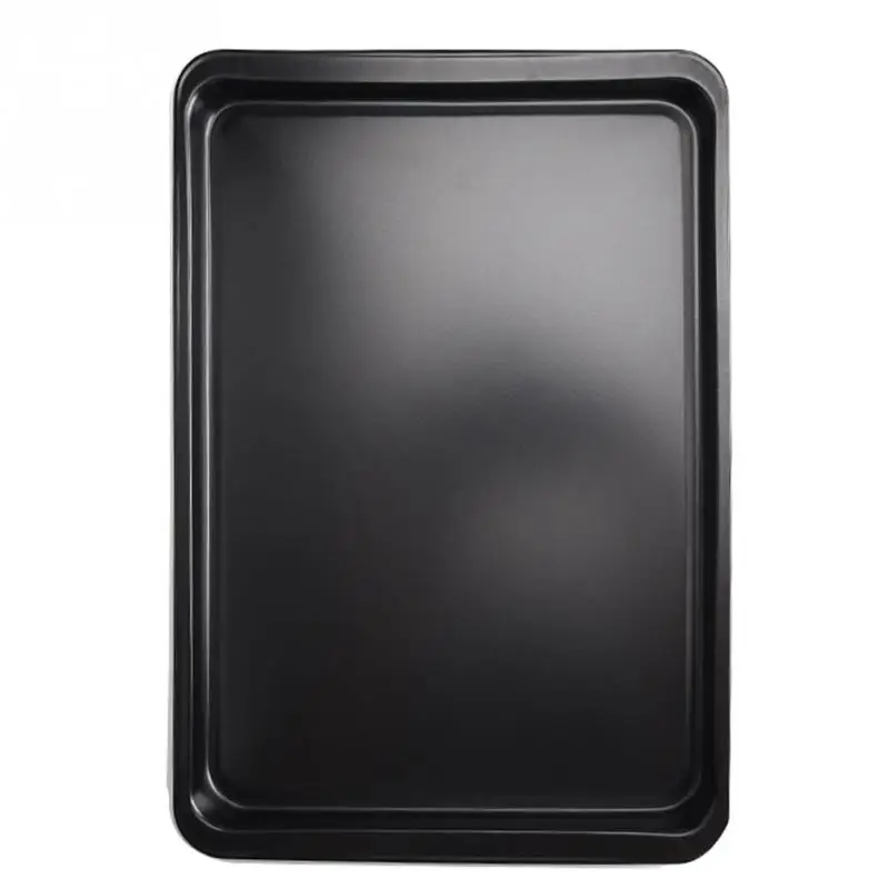 

Rectangular non-stick carbon steel shallow baking tray home oven baking cookies hotplate mold