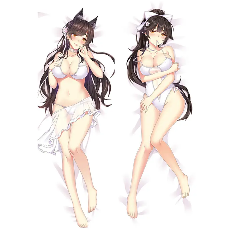 Аниме игры Azur Lane наволочки Azur Lane Dakimakura Чехол сексуальные девушки 3D двухсторонняя постельные принадлежности обниматься тела Чехол AL05A - Цвет: Peach skin