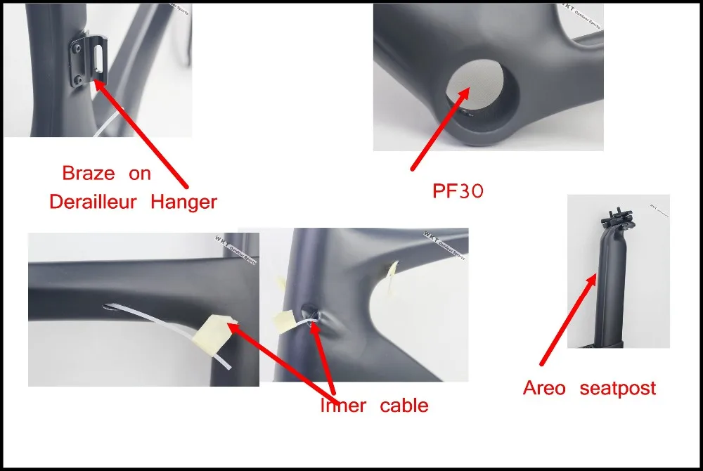 Top 2016 T800 Carbon Frame UD black matte/glossy,headset,clamp,seatpost,fork included,size49cm,52cm,54cm,56cm,58cm.carbon frame road 10