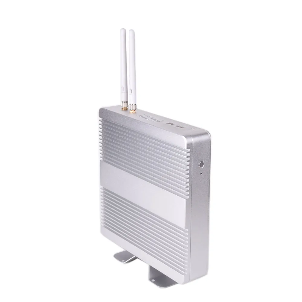 Безвентиляторный мини ПК компьютер Intel Core I3 6100U/ I5 6200U/ I7 5550U Quad core Windows 10 4K HTPC неттоп
