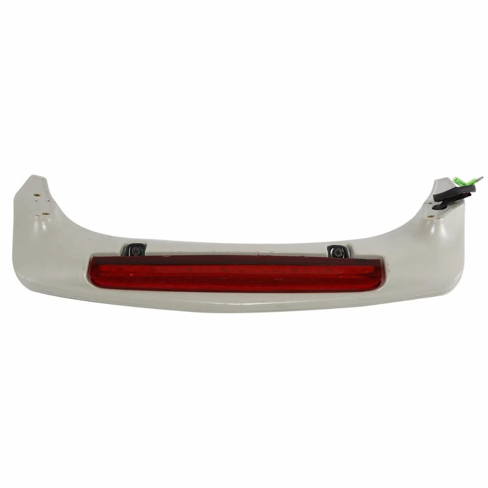 ABS Trunk Spoiler Clear Lens LED Brake Light For Honda Goldwing GL1800 01-17 ABS Trunk Spoiler Clear Lens LED Brake Light For Honda Goldwing GL1800 01-17