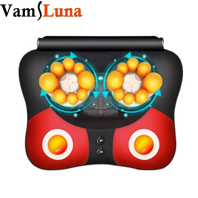 “ Massage com Luz de Calor Roller Vamsluna Shiatsu Roller Vamsluna