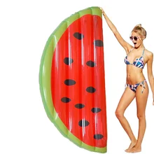 160x80 см/180x90 см гигантский надувной арбузный ломтик бассейн плавает водяная кровать игра надувной матрас Kickboard Boia Piscina, HA037