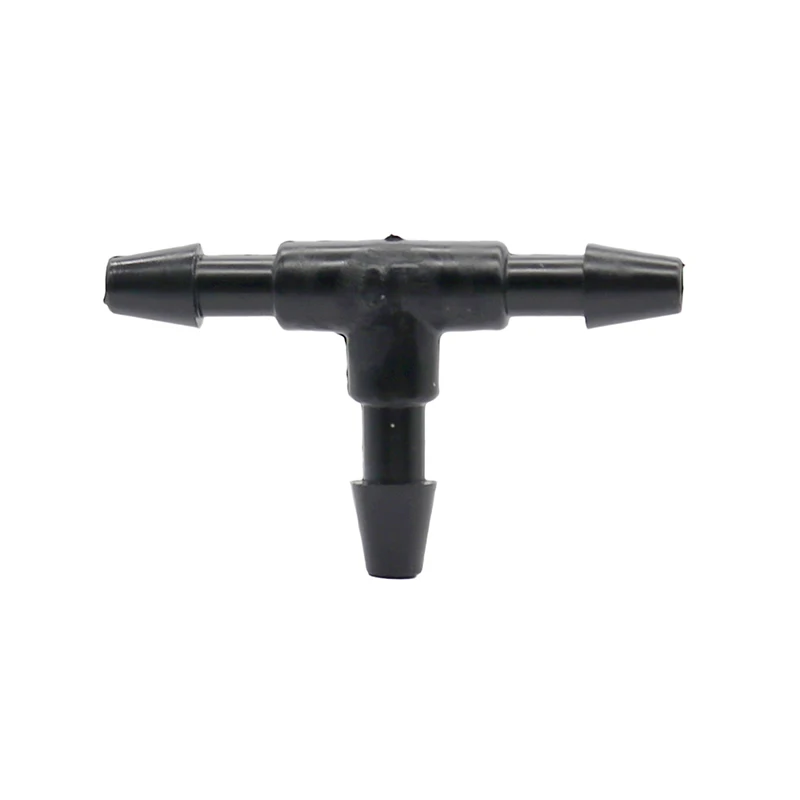 3mm Garten Schlauch Anschluss Stacheldraht Gleich T Micro Drip Bewässerung Rohr Barbed Stecker Bewässerung System Anschluss Teile 20 Pcs