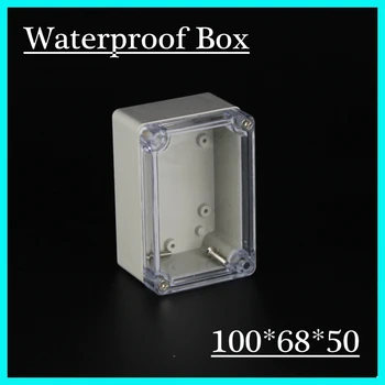 

100*68*50mm Clear Cover IP66 J34 Waterproof Clear Cover Plastic Electronic Project Box Enclosure Case