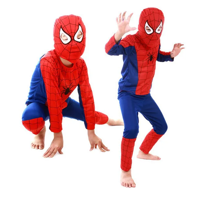Spiderman Costume Superman Black Spiderman Disfraces Carnaval Karneval Costume Boys Halloween Costume Kids| | - AliExpress