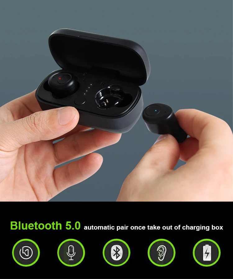 Smart True Twins TWS беспроводные наушники спортивные бег стерео бас Bluetooth наушники с микрофоном громкой связи для iPhone huawei Xiaomi