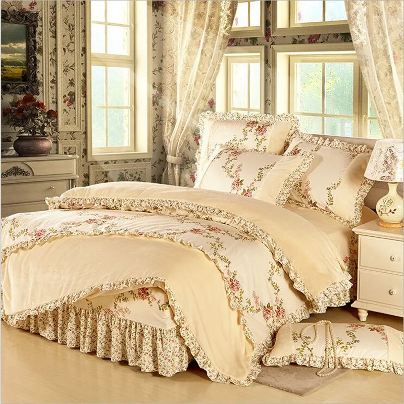 winner bedding set velour velvet warm bed set fleece flannel solid