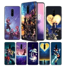 Anime Kingdom Hearts Soft Black Silicone Case Cover for OnePlus 6 6T 7 Pro 5G Ultra-thin TPU Phone Back Protective