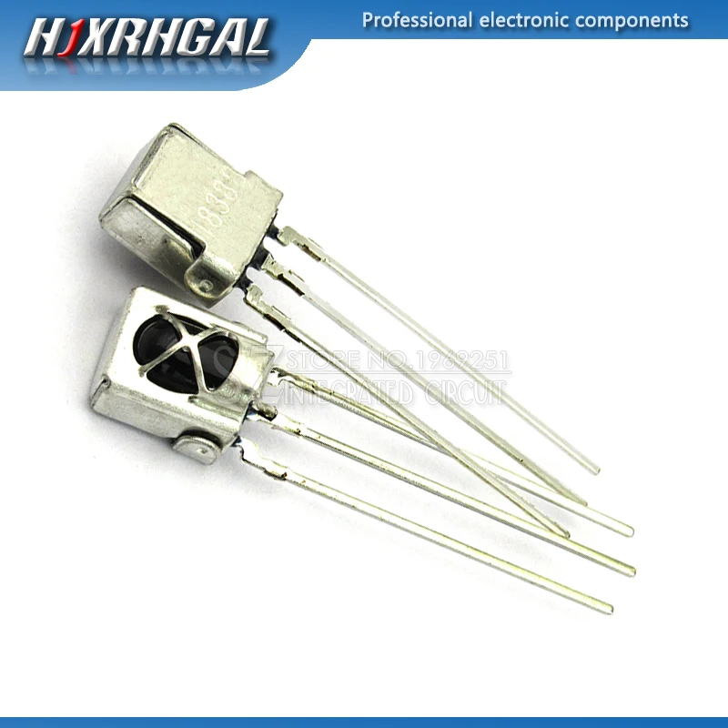 10 pces hx1838/vs1838 vs1838b 1838 integração eneral infravermelho universal cabeça de recepção/sensor infravermelho