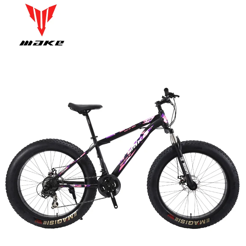 Make стальную раму колесо Fatbike 26 24 скорости SHIMANO|mountain bike aluminum|bike aluminiumshimano frame |