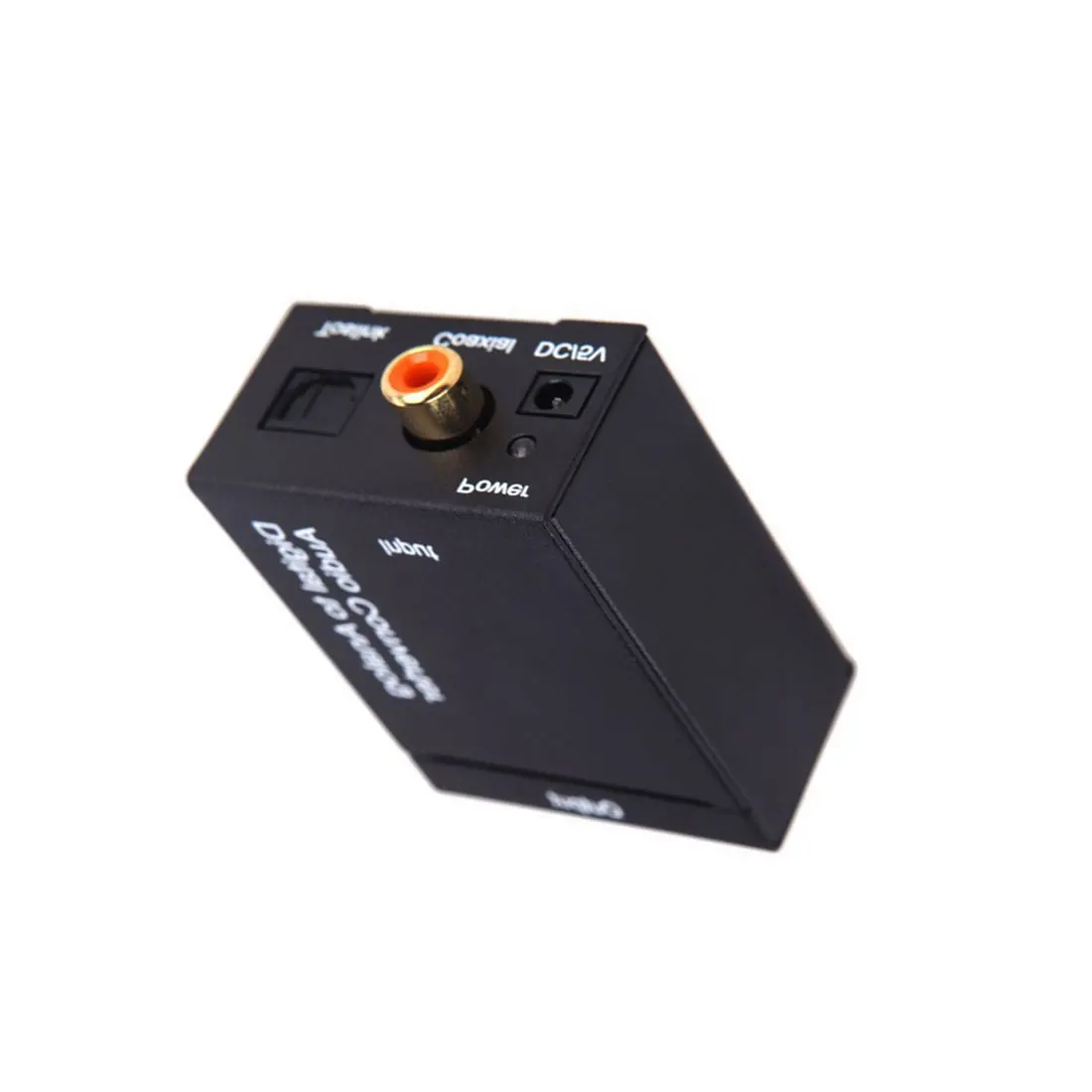 Цифро-аналоговый аудио конвертер оптический в RCA коаксиальный сигнал в аналоговый стерео аудио адаптер Усилитель