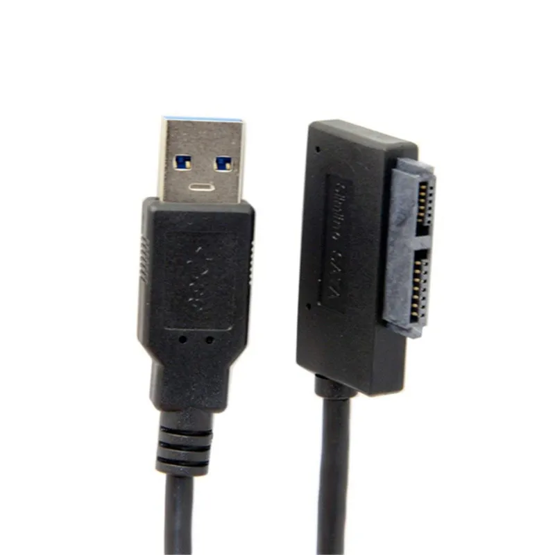 USB 3 0 до 7 + 6 13Pin SATA ноутбук CD/DVD ROM Оптический привод адаптер кабель|Кабели для