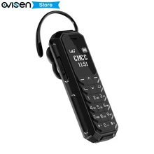 Мини мобильный телефон fsmart KK2 Беспроводной набиратель номера через Bluetooth наушники 0,66 дюймов маленький мобильный телефон волшебный голос Русская клавиатура