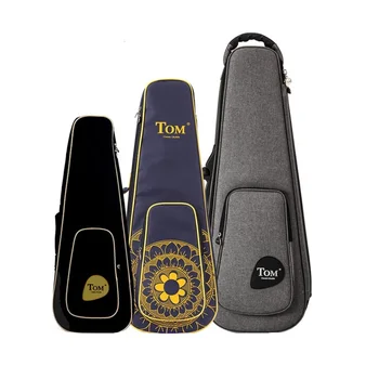 

Ukulele Bag Case Waterproof Electric21 23 26 Inches Soprano Concert Tenor Backpack Carry Gig Cartoon Sunflower Tom Cotton Oxford