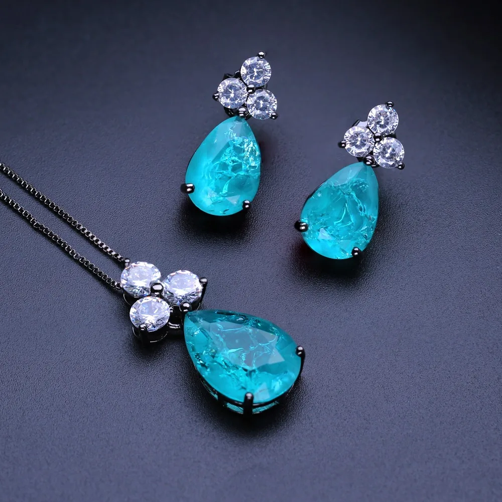 Buy Synthetic Fusion stone with cubic zirconia stud