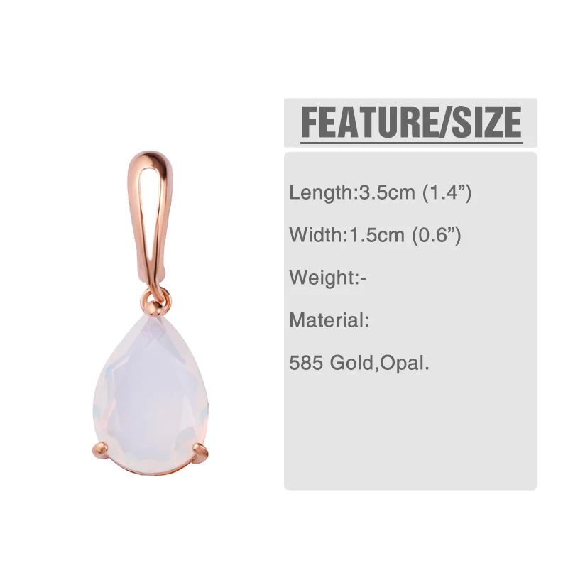 Серьги OCSERIO Gold 585 женские серьги из циркония с кристаллами в форме капли воды