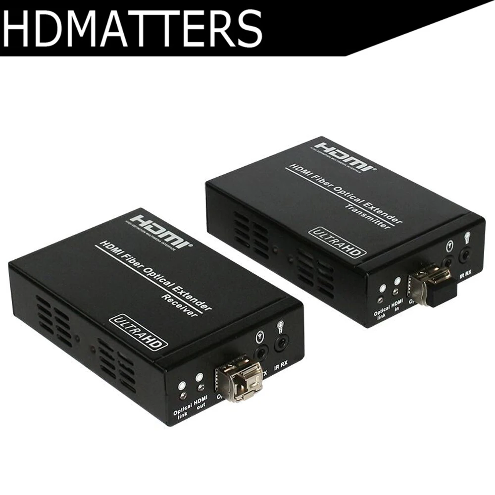 Buy 5PCS/lot UHD 4K HDMI fiber optical extender up to