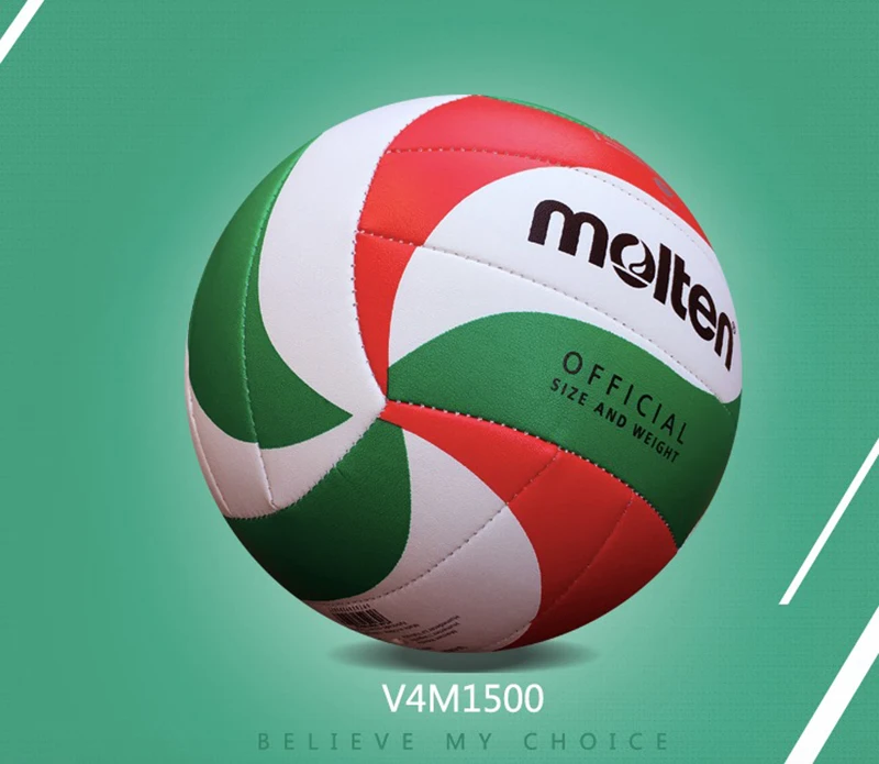 Original Molten V5M1500/V5M5000 Volleyball Ball Official Size Volley Ball With Ball Bag For Indoor Outdoor Training Handball