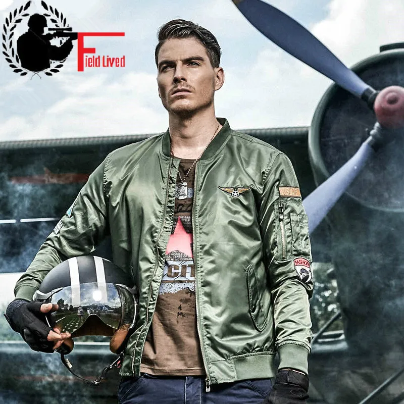 Clothing Mens Clothing Jackets & Coats True Wings MA1 Bomber Jacket 