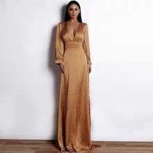 Новое поступление Изящные Alfombra Roja знаменитостей Красные ковровые платья сексуальные с глубоким v-образным вырезом оранжевые Rode Loper Robe