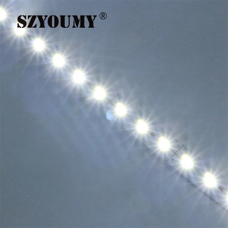 SZYOUMY светодиодная световая панель 7020 1 м 72 светодиодный 5 108 СВЕТОДИОДНАЯ жесткая