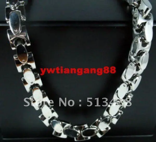 

5pcs lot high-grade men's silver heavy Stainless Steel cross 9mm solid chain necelace,22.6'' , Thanksgiving ,Christmas gifts