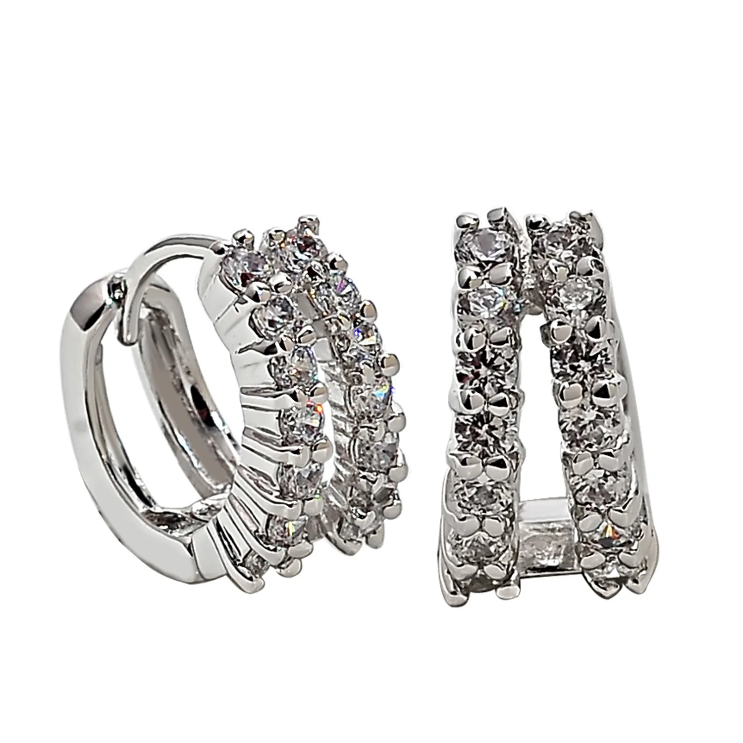 mini ear studs , Lovely earring , fashion style earrings , triple