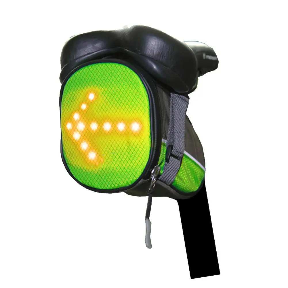 Светодиодный сигнальный светильник для велосипеда с креплением на цепочке, защитный задний беспроводной светильник с дистанционным управлением - Цвет: yellow