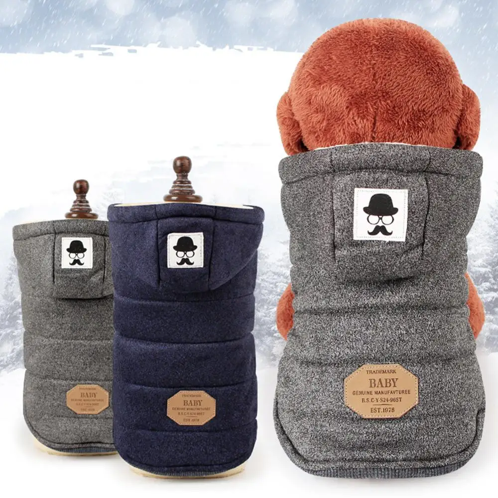 Dog Clothes Thickening Warm Small Dog Coat Jacket Funny Cute Pet Dog Costume Winter Pug French Bulldog Clothes for Small Dogs Dog Clothes Thickening Warm Small Dog Coat Jacket Funny Cute Pet Dog Costume Winter Pug French Bulldog Clothes for Small Dogs