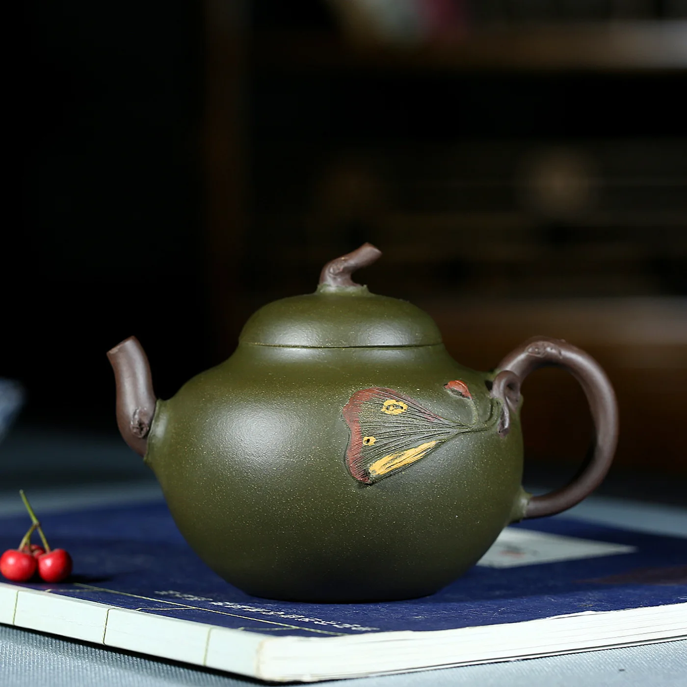 Чайный горшок полностью ручная НЕОБРАБОТАННАЯ руда зеленый Пробуждение весны чайный кунг-фу онлайн Путешествия Чайный набор подарок Настой чайника оптом - Цвет: transparent