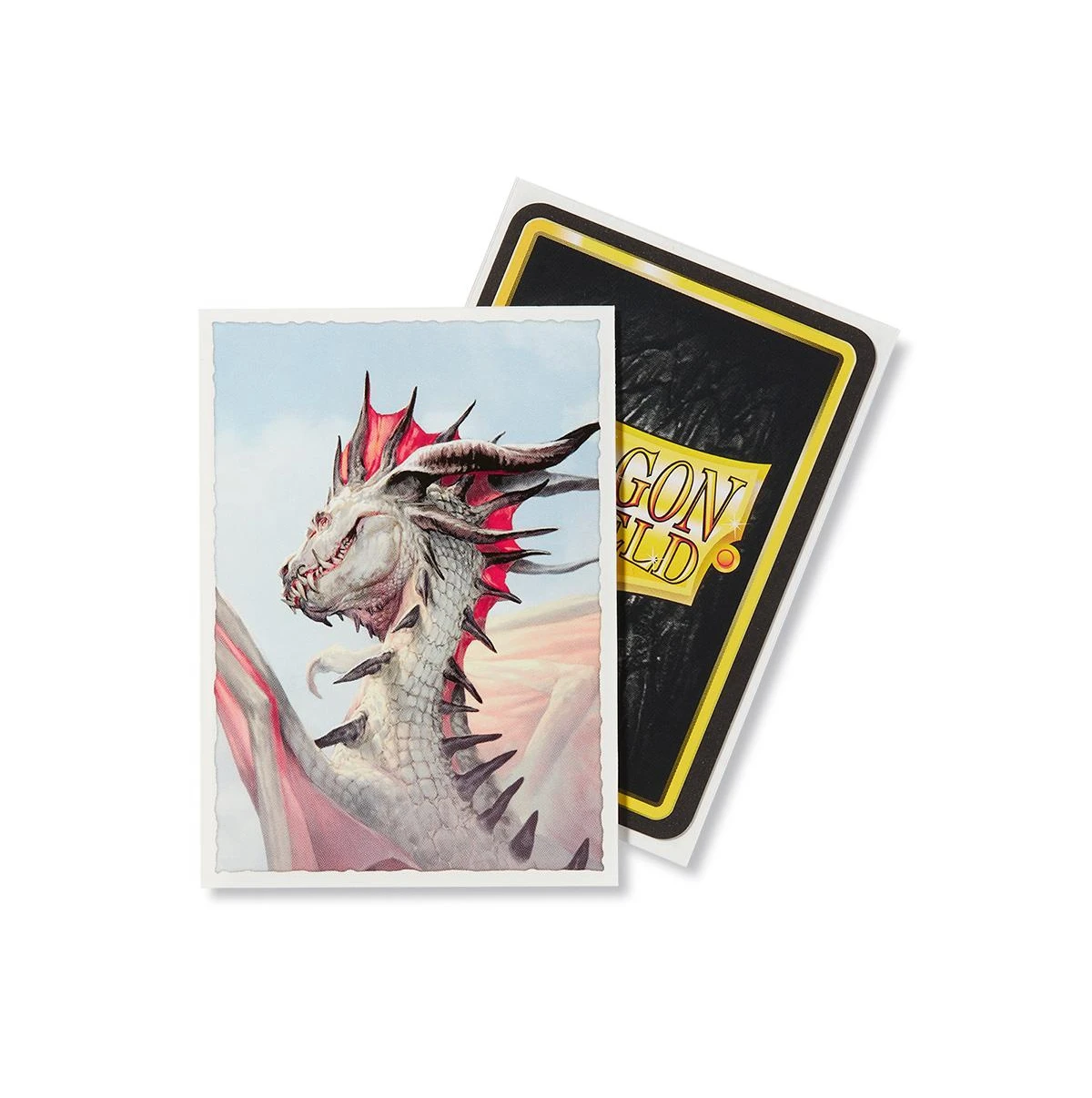 100 шт./лот дракон щит карты с картинками рукава серии карточные игры для Magic Star Realms PKM настольные игры книги по искусству рукава
