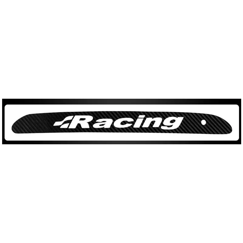 Car Styling Hollow Carbon Fiber For VW for Volkswagen New Polo Polo Golf 6 7 Brake Light Sticker Case Car Accessories Stickers