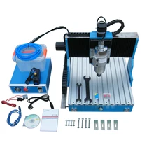 4axis CNC Lathe Woodworking Machine Linear Guide Rail 1.5KW 4 axis CNC 6040 Engraving Machine USB / Parallel port