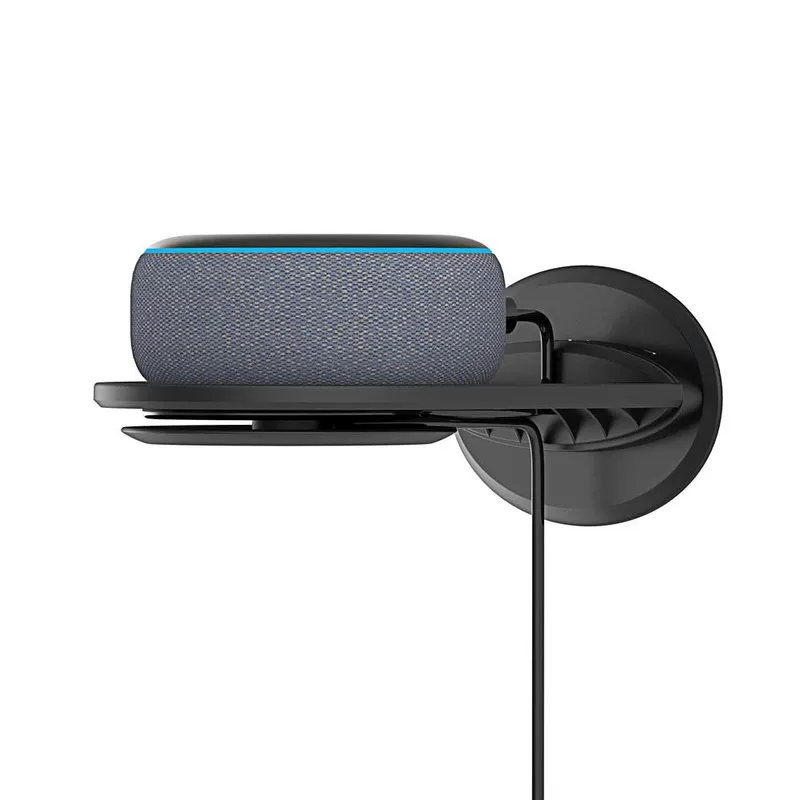 Настенный светильник настенный держатель для туалетнных принадлежностей для Amazon Echo Dot 3 Динамик Google Home Mini Google Портативный усилитель звука стенд акустические шипы