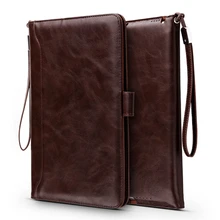 

Luxury PU Tablet Stand Full Cover Case With Card Slot for Funda Apple iPad Air1/2 New iPad Pro 9.7 10.5 inch Ultra Slim Coque