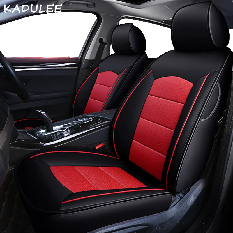 KADULEE чехол для автокресла из натуральной кожи на заказ для Dodge caliber Avenger Journey Challenger charger Чехлы для автокресел