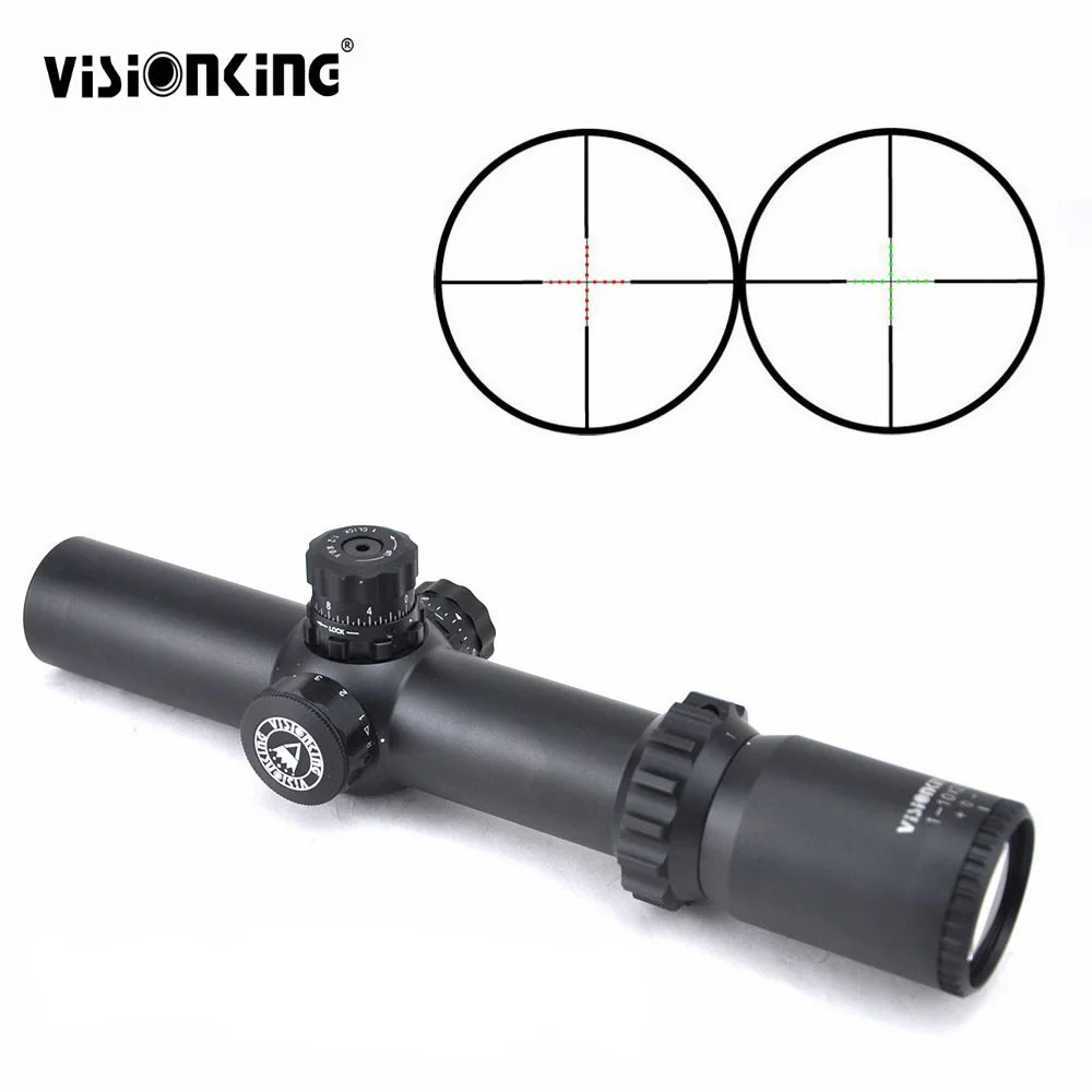 Visionking 1-6x24 Rifle Scope 30mm First Focal Plane FFP Sight Military hunting 