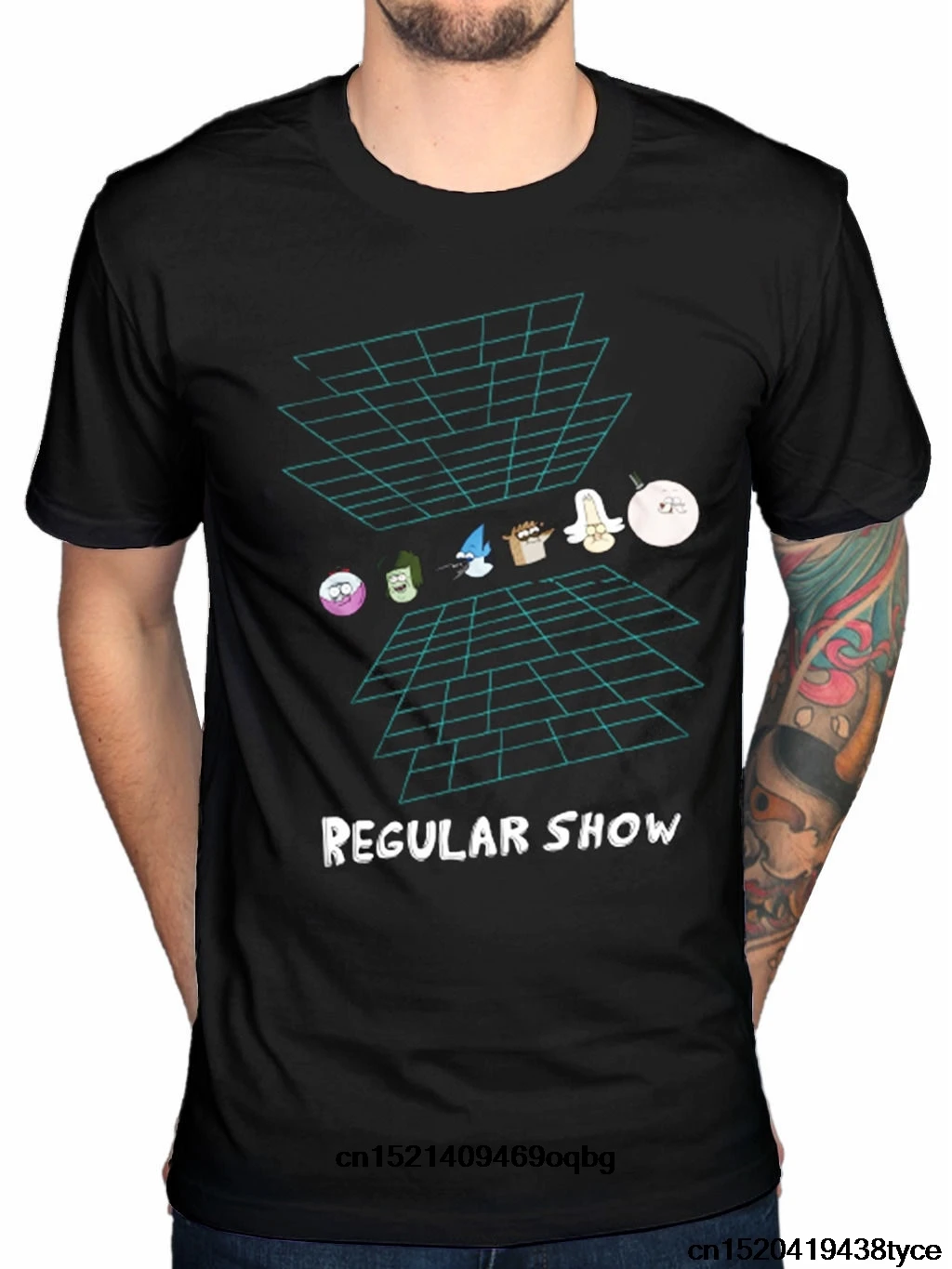 Gildan Funny The Regular Show Virtual Reality T Shirt Mordecai Cartoon