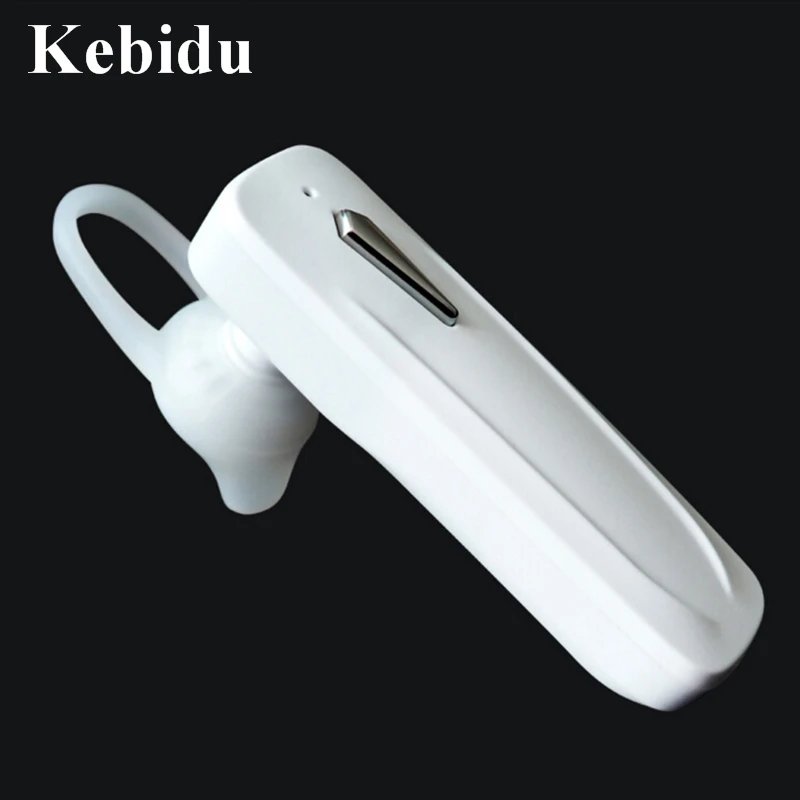 

Kebidu Mini Bluetooth Hook Earphones Stereo with Mic Handfree Wireless Headset Car Headphones for Xiaomi Samsung Huawei Newest