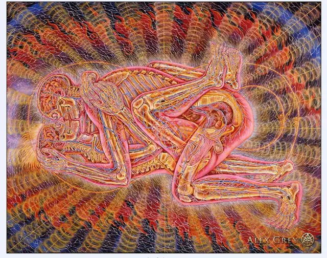 Alex Grey Desktop Artwork Poster High Quality Picture Print Decoration Cloth Silk Wall Art Frameless Alex Grey Desktop Artwork Poster High Quality Picture Print Decoration Cloth Silk Wall Art Frameless