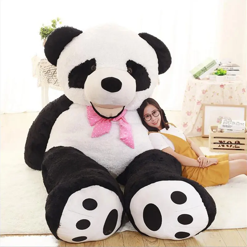 plush toys doll 130cm panda giant size gentle touch panda bear