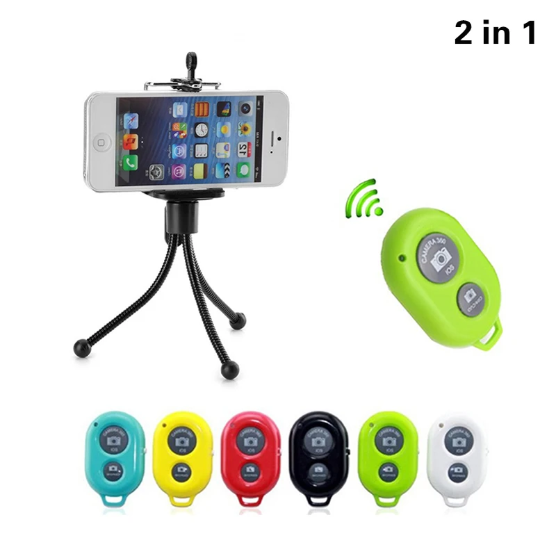 2017 Universal Clips Mobile Tripod Car Phone Holder Stand