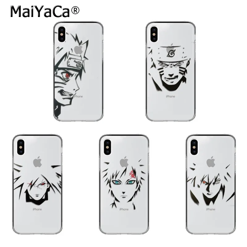 

MaiYaCa naruto Phone Ultrathin Case for iPhone X XS MAX 5 6SPLUS 7 8plus case