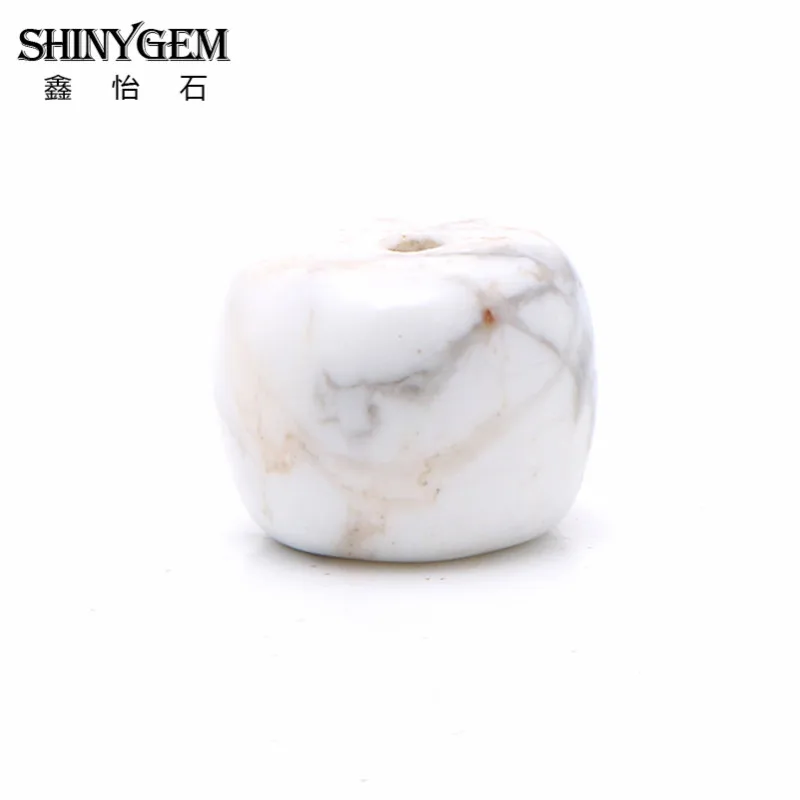 20шт 5x8mm8x10mm полудрагоценные очаровательные каменные бусины howlite Свободные