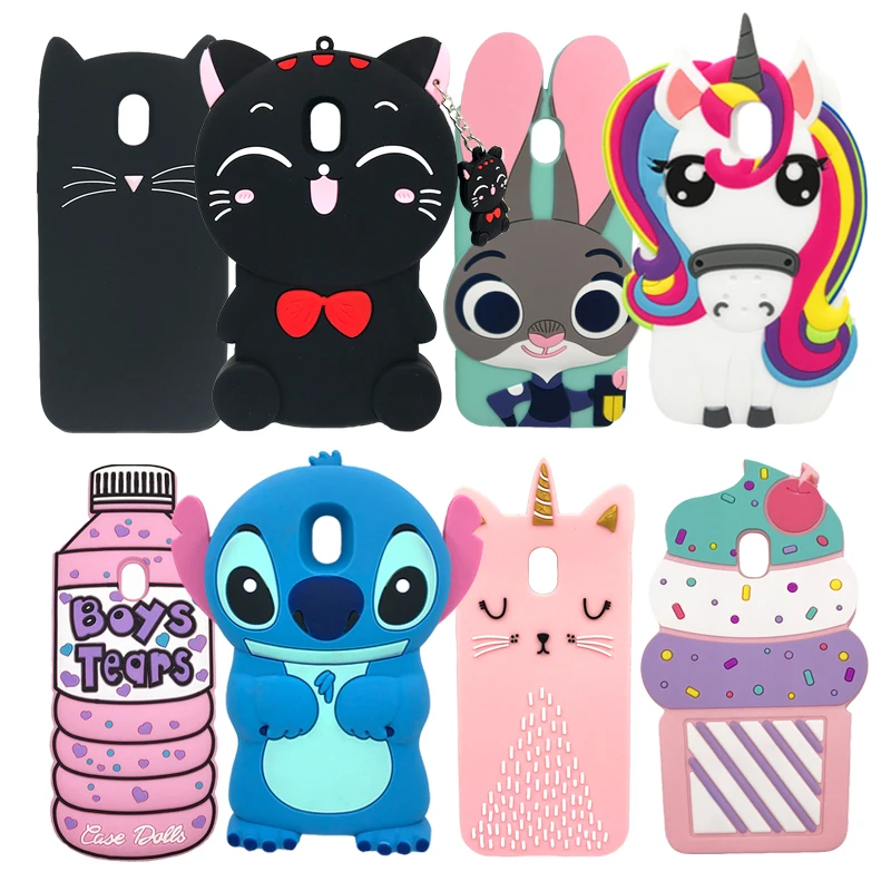 

Case For Coque Samsung Galaxy J5 2017 Case Cute 3D Cartoon Cat Stitch Silicon Cover For Samsung Galaxy J3 J5 J7 2017 Pro EU Case