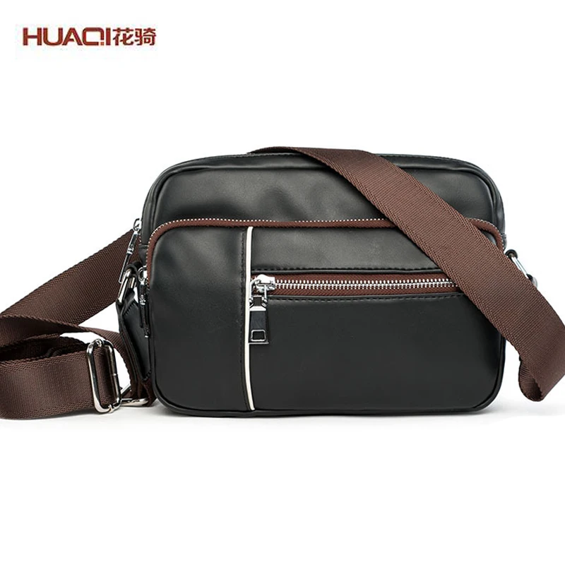 Fashion Korean Style Designers 2017 Men Messenger Bags High Quality PU