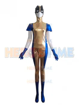 

Wolverine X-men Superhero Costume Shiny Metallic Halloween Cosplay party Suit For Adult/ Kids/Custom Made