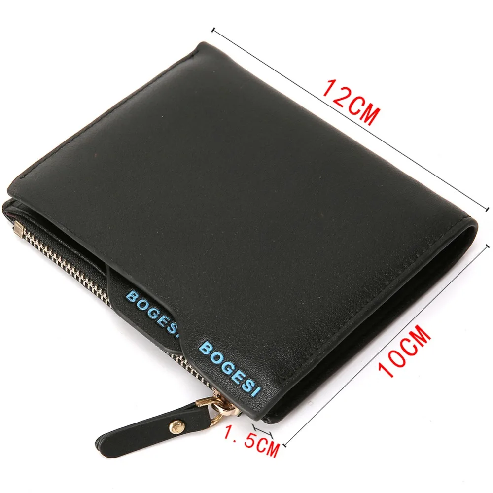 

Top 2019 Vintage Men Brand Luxury Wallet Short Slim Male Purses Money Clip Credit Card Purses